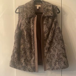 Chico’s Faux Fur Vest